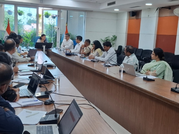 High-level meeting at Kharavela Bhawan