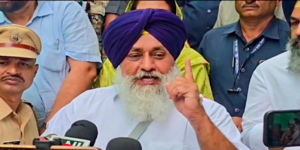 Sukhbir Badal vows - won’t allow anti-national & anti- Punjab forces to disturb peace of Punjab.