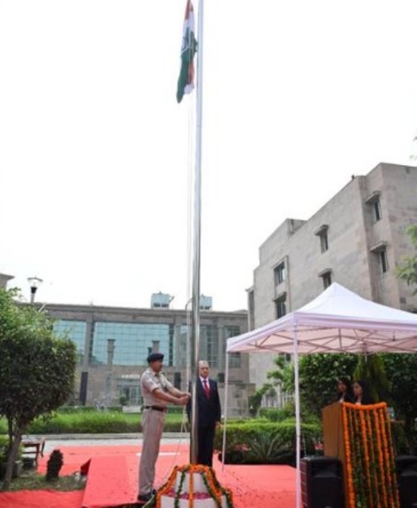 Lokpal Chairperson Hoists Tricolour on Independence Day, Reaffirms Commitment to Clean and Corruption-Free Governance