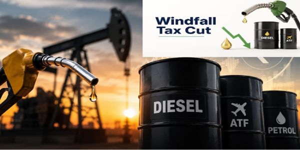 Centre Cuts Windfall Tax on Petrol, Diesel and ATF Exports, New Rates Take Effect