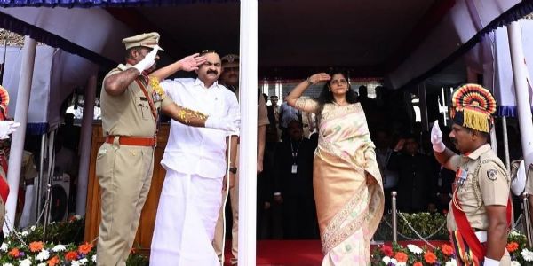 BJP threatens legal action over omission of Vande Mataram at Kerala Independence day event