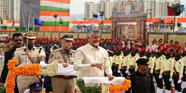 AP CM Naidu calls for Viksit Bharat, SwarnaAndhra by 2047
