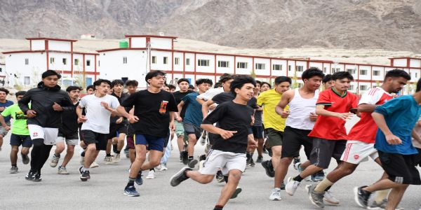 LADAKH SCOUTS REGIMENTAL CENTRE CONDUCTS RECRUITMENT RALLY FOR YOUTH OF LADAKH AT LADAKH SCOUTS REGIMENTAL CENTRE