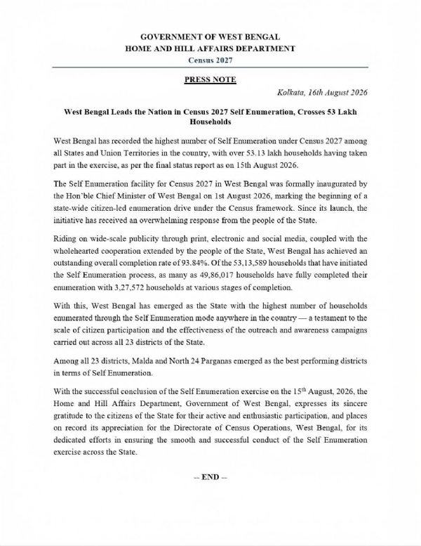 The press release