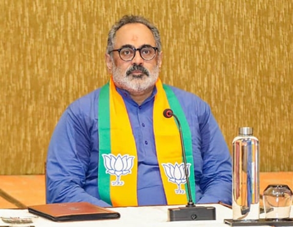 Rajeev Chandrashekar ,Kerala BJP president