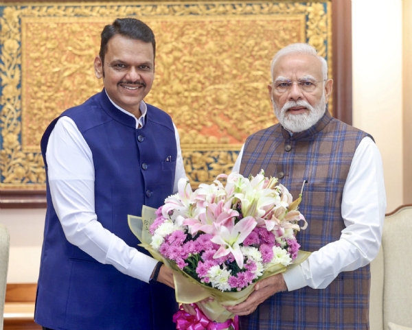 PM Narendra Modi a d Maharashtra CM Devendra Fadnavis