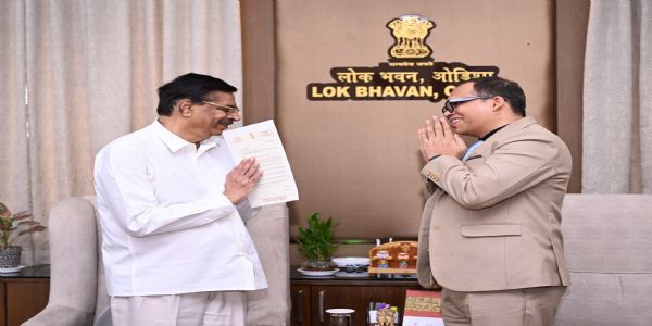 NCSC Member Dr Partha Biswas Calls on Odisha Governor