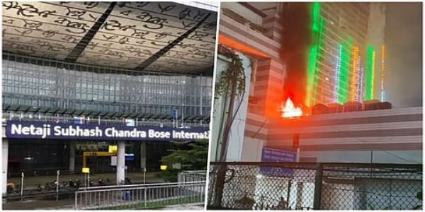 Fire Breaks Out at Kolkata Airport’s ATC Building, Flight Operations Remain Unaffected