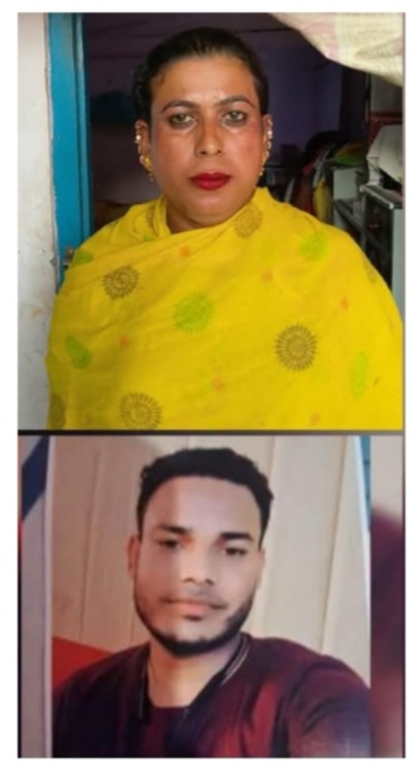 Image of the victim and accused.