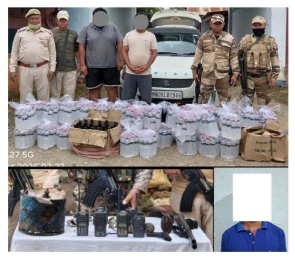 The images Related to the Manipur Operations.