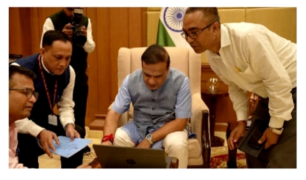 The image shared by Assam CM Dr Himanta Biswa Sarma.