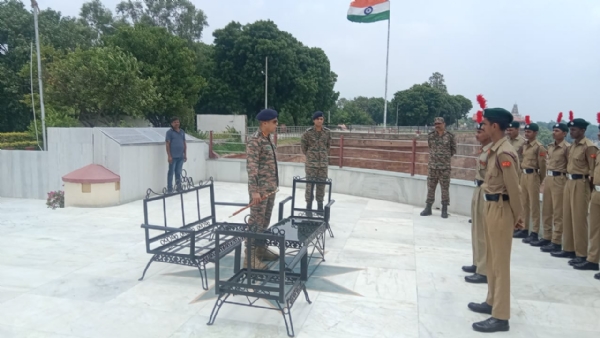 15 UP Bn participated in an educational visit to the historic Prayagraj Fort