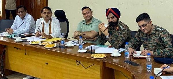 Pathania for permanent solution of recurring flooding along Dhar Road