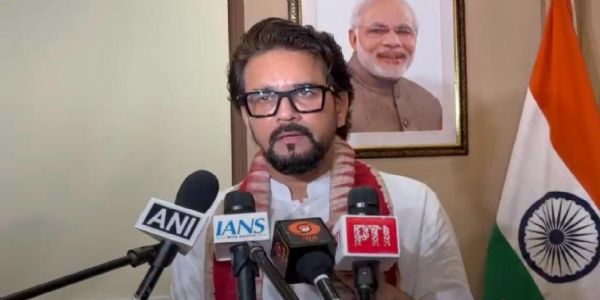 Congress Refusal to Sing Vande Mataram in Full Is an Insult to Nation and Constitution: Anurag Thakur