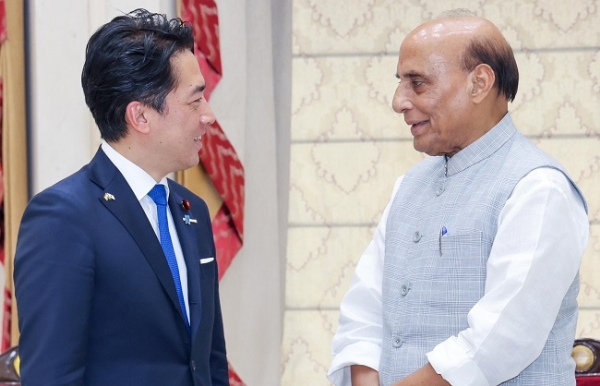 Defence Minister Rajnath SinghJapanese and Defence Minister Shinjiro Koizumi