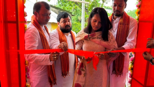 Minister Sumana Sarakar during inauguration