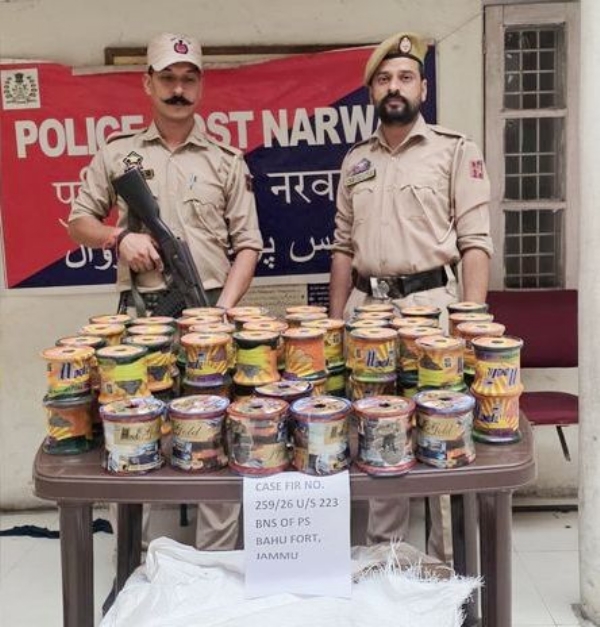 J&K Police Nabs Juvenile Among 4, Seize Around 100 Chinese Manjha Thread In Crackdown