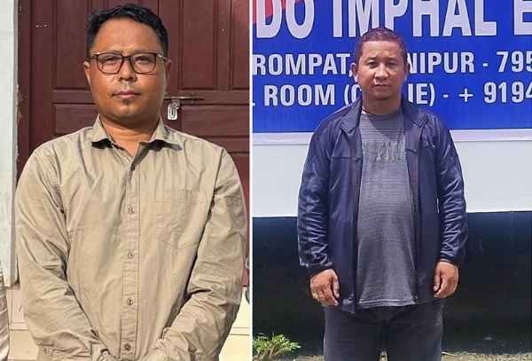 Images of the Two Arrested Insurgent Cadres in Manipur. Images of the Two Arrested Insurgent Cadres in Manipur.