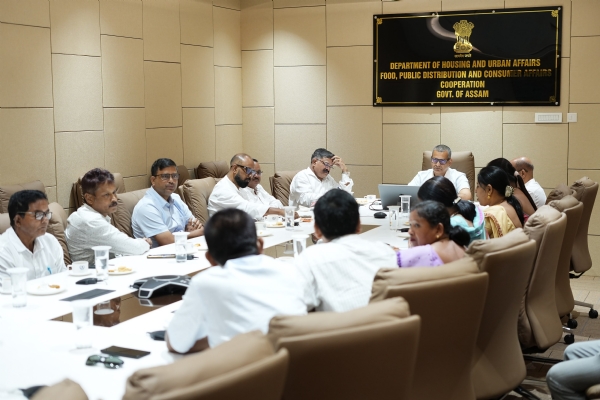 Minister Kaushik Rai Holding a Meeting with Municipal Board Commissioners’ Association.