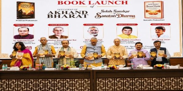 Two Books Highlighting India’s Civilisational Heritage Launched at Delhi Literary Event