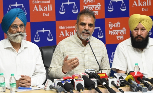 Addressing a press conference here, senior SAD leader N K Sharma