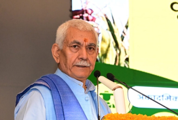 LG Manoj Sinha Addresses World Wisdom Forum & Shared His Vision For Viksit Bharat