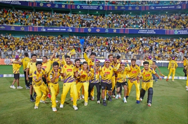 Image of the Barpeta Braves Team Inaugural Assam Premier League Title. Image of the Barpeta Braves Team Inaugural Assam Premier League Title.