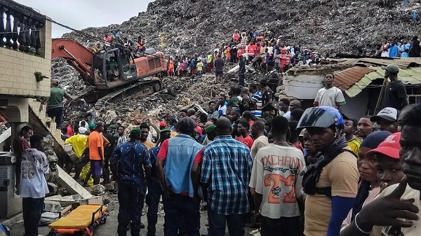 Landfill in Guinea’s capital Conakry