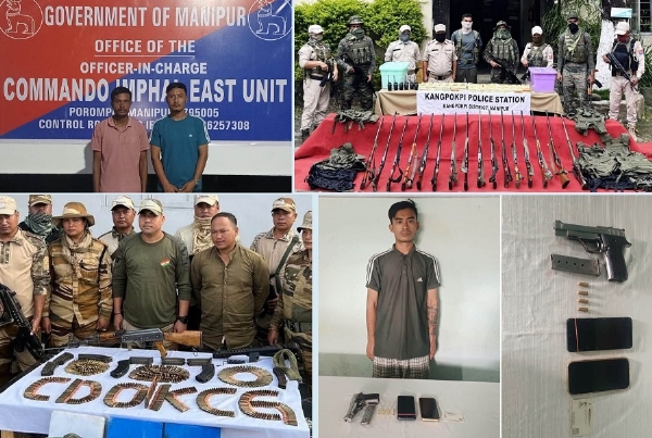 The images Related to the Manipur Operations.