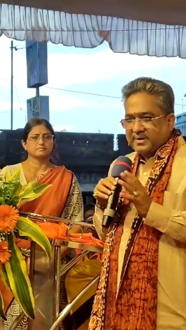 Sunil Bansal during the inauguration ceremony