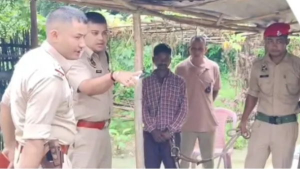 Image of the Son Killed his Father Over ₹200 in Assam’s Dhekiajuli.