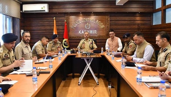 DGP Prabhat Reviews Security Preparedness For Eid Milad-Un-Nabi, Raksha Bandhan And Other Events