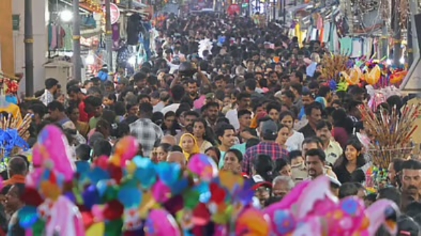 Heavy shopping  Kerala