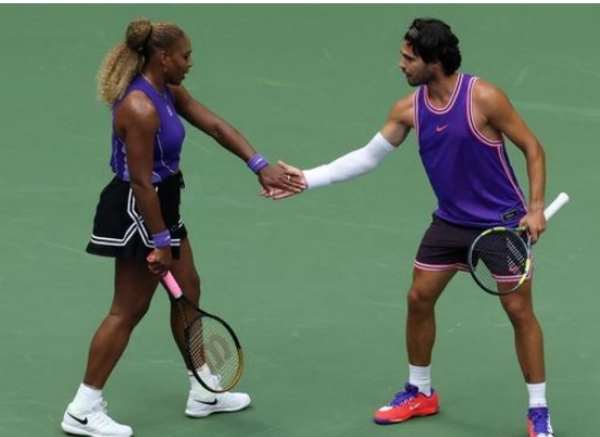 Serena Williams and Carlos Alcaraz