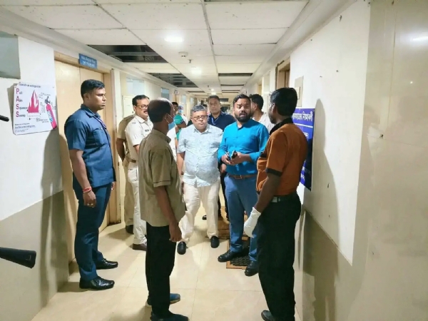 The MLA in the hospital