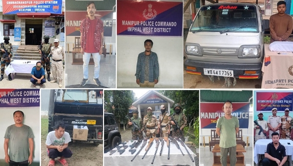 The images Related to the Manipur Operations.
