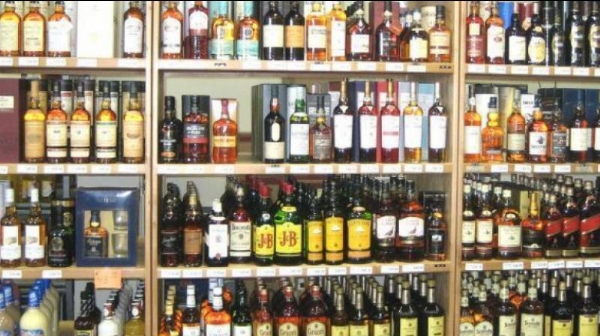Liquor shop in Kerala