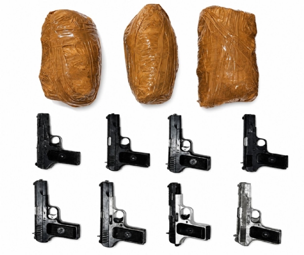 Amritsar Police recovered Heroin and Eight Pistols Amritsar Police recovered Heroin and Eight Pistols