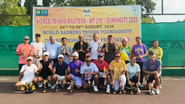 Image Related to the ITF World Masters MT 200 Tennis Tournament Concluded in Guwahati. Image Related to the ITF World Masters MT 200 Tennis Tournament Concluded in Guwahati.