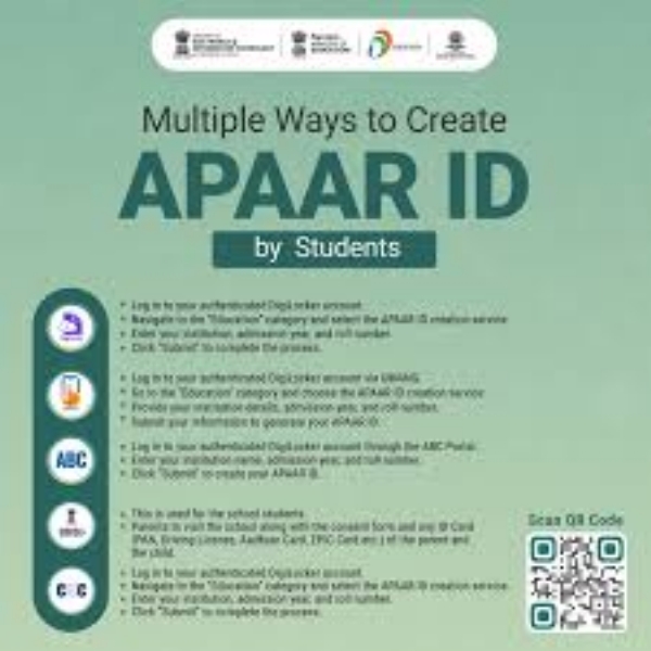 Apaar ID -- One Nation, One Student ID to secure their educational future