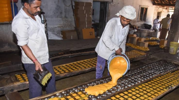 Jaggery unit in  Karnataka