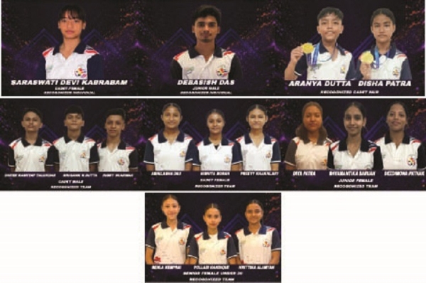 Image of the 16 Assam Taekwondo Players Selected to Represent India at World Poomsae Championships in Korea. Image of the 16 Assam Taekwondo Players Selected to Represent India at World Poomsae Championships in Korea.