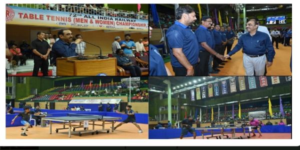 72nd All India Inter-Railway Table Tennis Championship Begins in Guwahati