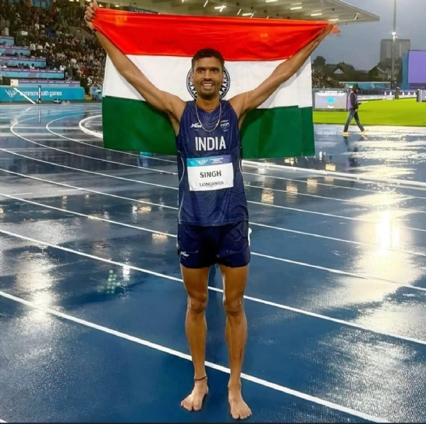 Sandeep Singh has heartily congratulated Gulveer Singh Sandeep Singh has heartily congratulated Gulveer Singh