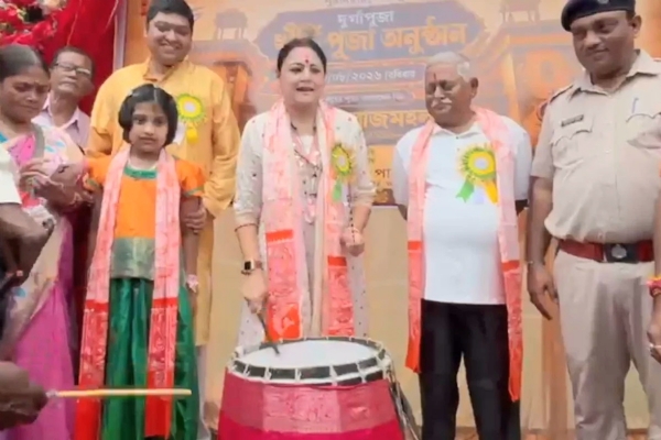 Minister Agnimitra Paul during the ceremony