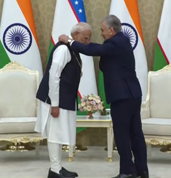 PM Modi Conferred Uzbekistan’s Highest State Honour