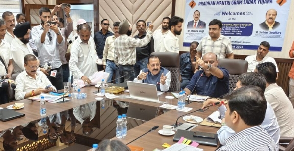 Dr Jitendra Singh Lays Foundation Of Rs 1,503 Cr PMGSY Roads In Udhampur Lok Sabha Constituency