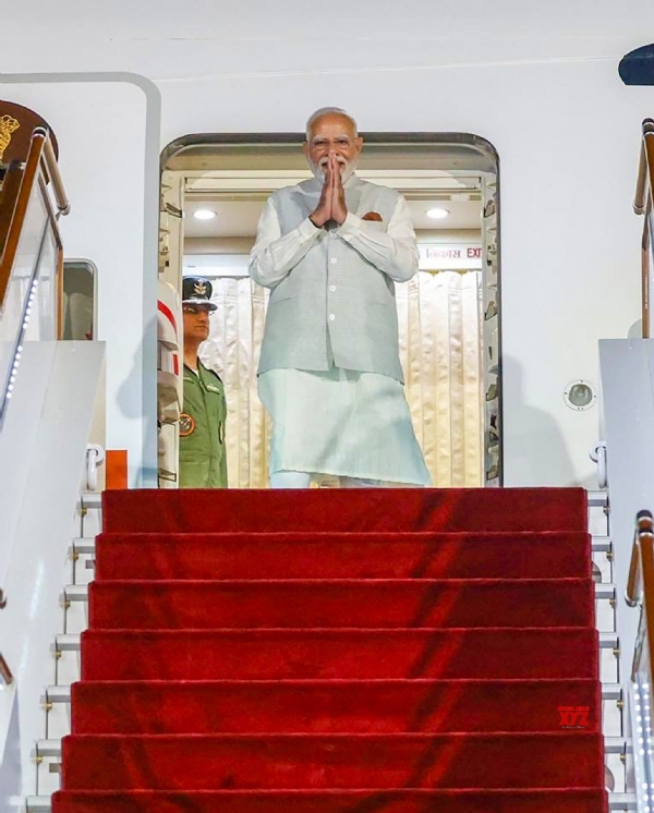 PM Narendra Modi arrived in Bishkek