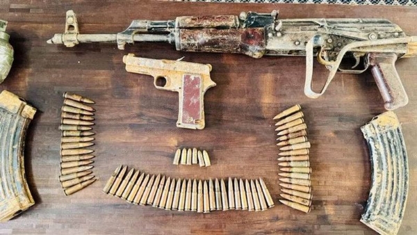 Security Forces Bust Terror Hideout In J&K’s Shopian; Recover Arms, Ammunition