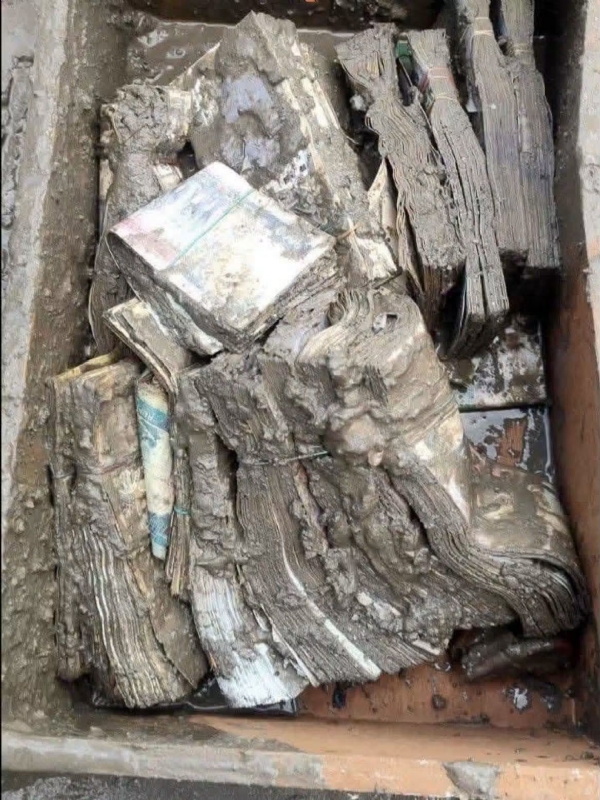 Rs 1.5 Crore Cash, Gold and Silver Recovered From Flood-Submerged Bank Branch in Nepal Rs 1.5 Crore Cash, Gold and Silver Recovered From Flood-Submerged Bank Branch in Nepal